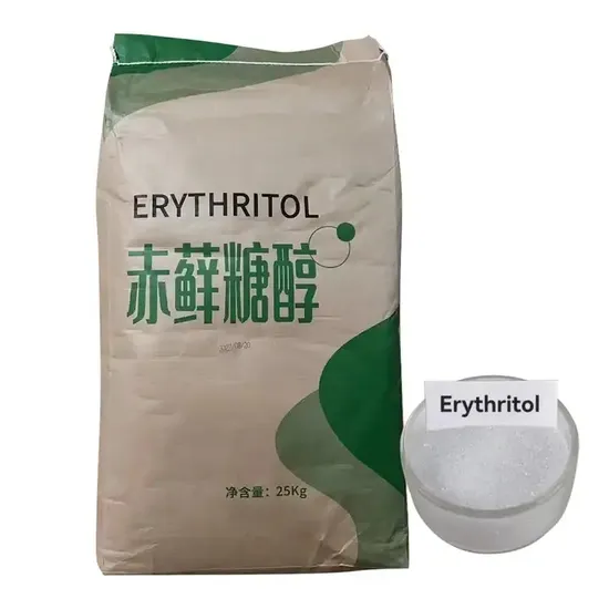 Poudre/cristal d'érythritol de prix d'usine avec CAS 149-32-6