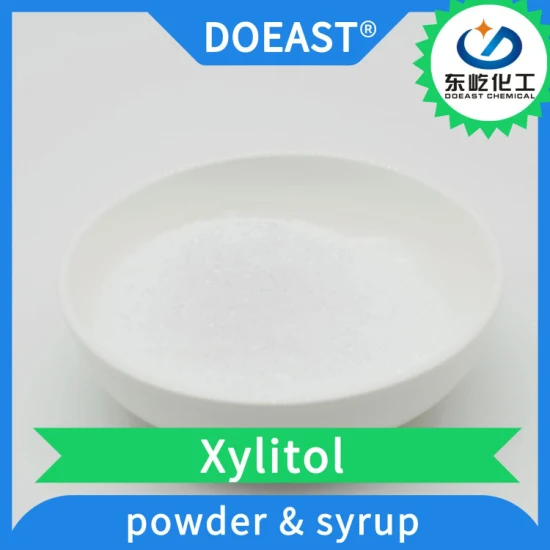 Poudre de xylitol de qualité alimentaire en gros d'édulcorant