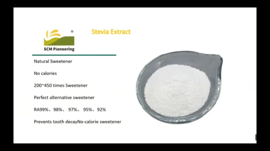 Édulcorant Naturel Stévioside Extrait de Stevia (Ra99) Sans Calories Stevia Ra99